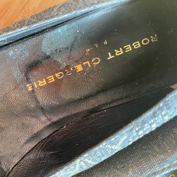 Vintage Robert Clergerie brocade pumps, size 6 - Picture 10 of 10